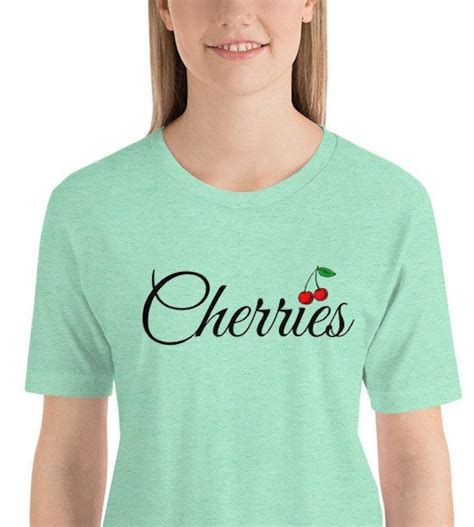 Get in Style with the Trendy Cherry Graphic Tee!